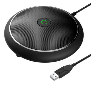 CMTECK επιτραπέζιο μικρόφωνο M003, omnidirectional, USB, μαύρο