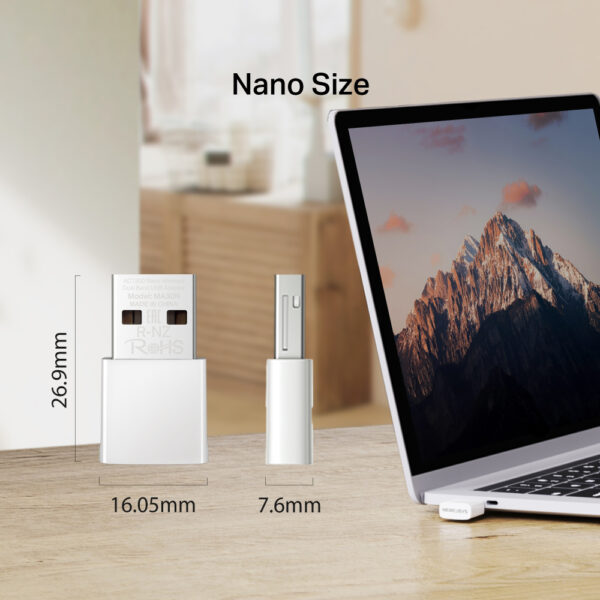 MERCUSYS ασύρματος USB αντάπτορας δικτύου MA30N, AC1300, Ver 1.0 - Image 6
