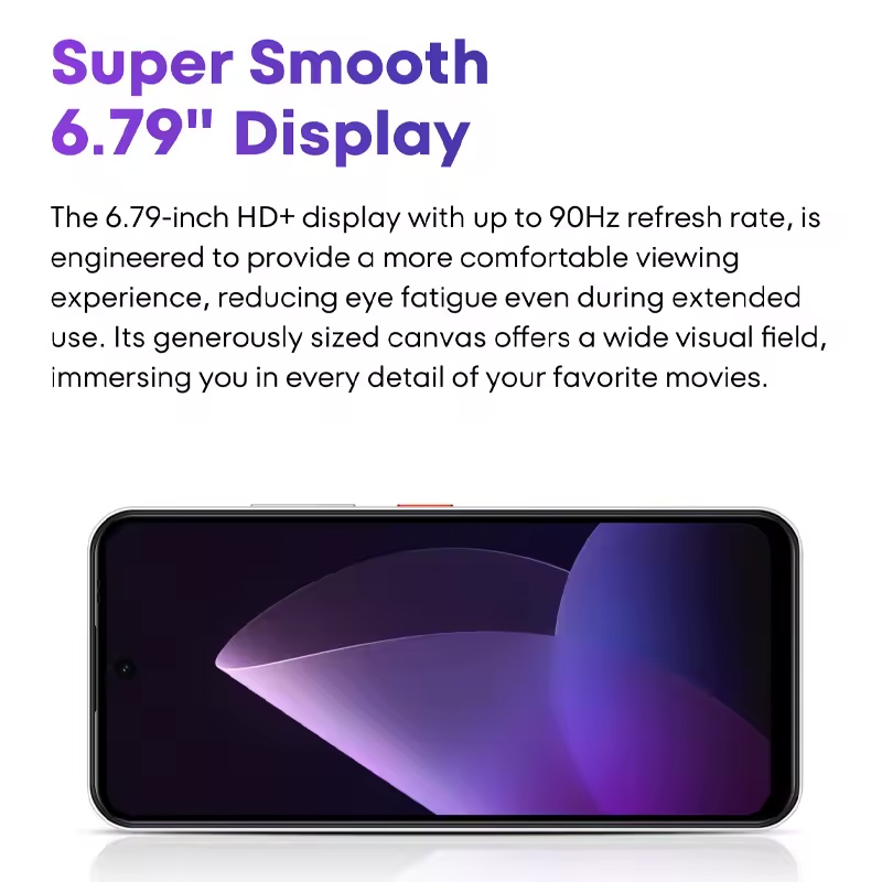 MEIZU smartphone Mblu 22, 6.79", 4/128GB, 5000mAh, μαύρο - Image 4