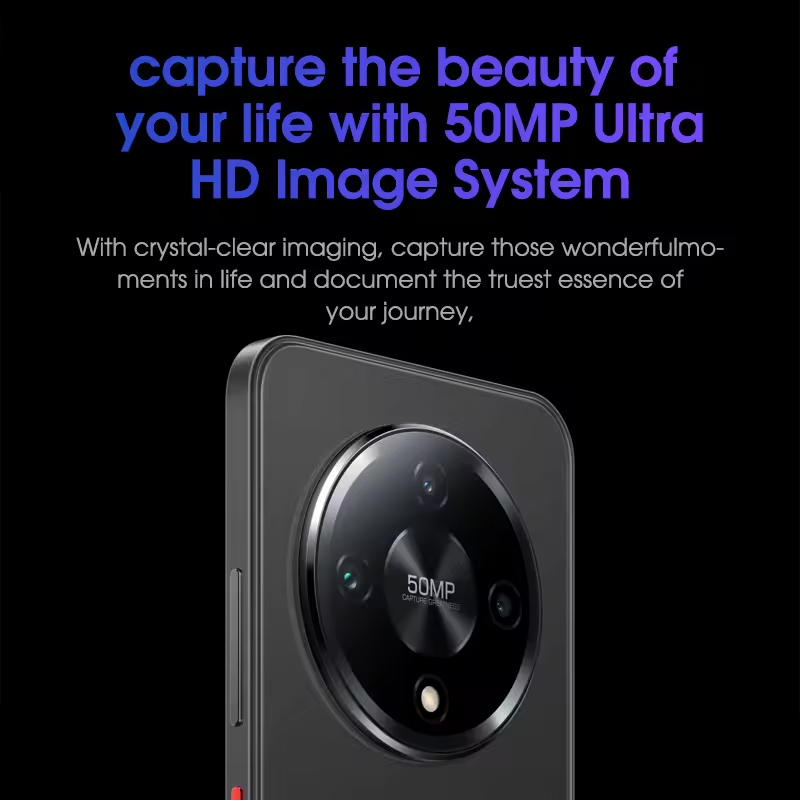 MEIZU smartphone Mblu 22 Pro, 6.79", 8/256GB, 5000mAh, μαύρο - Image 3