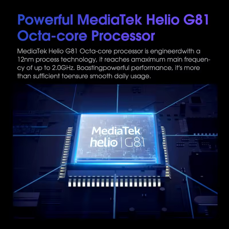 MEIZU smartphone Mblu 22 Pro, 6.79", 8/256GB, 5000mAh, μαύρο - Image 4