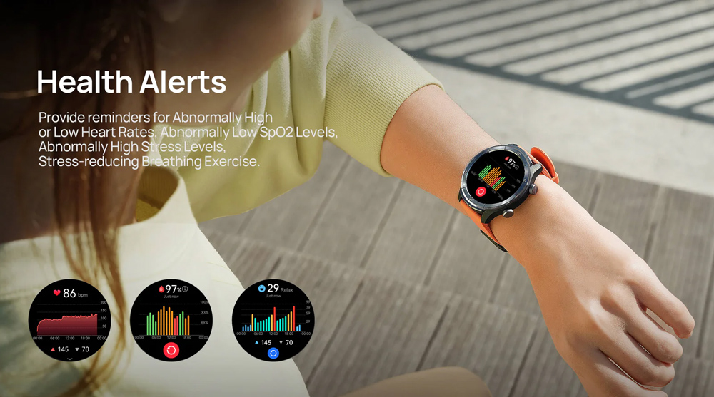 MIBRO smartwatch A3, heart rate, 1.39" IPS, GPS, 2 ATM, γκρι - Image 6