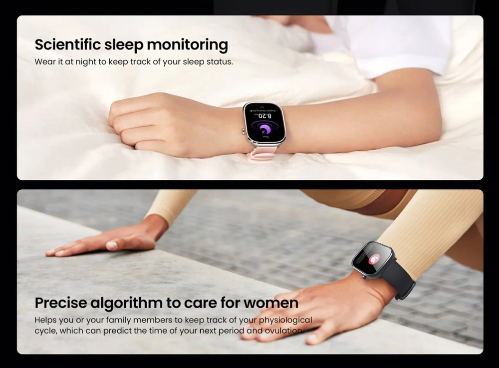 MIBRO smartwatch C4, heart rate, 2.01" TFT, 2 ATM, γκρι - Image 8