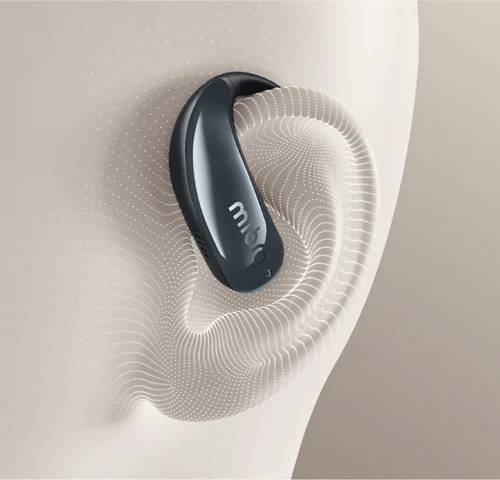 MIBRO earphones με θήκη φόρτισης OpenEar, OWS, ENC, 45/400mAh, μαύρα - Image 2