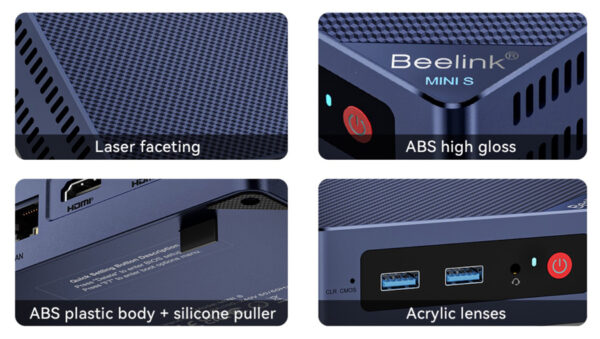 BEELINK mini PC MINI S12 Pro, Intel N100, 16B, 500GB SSD, Windows 11 Pro - Image 6