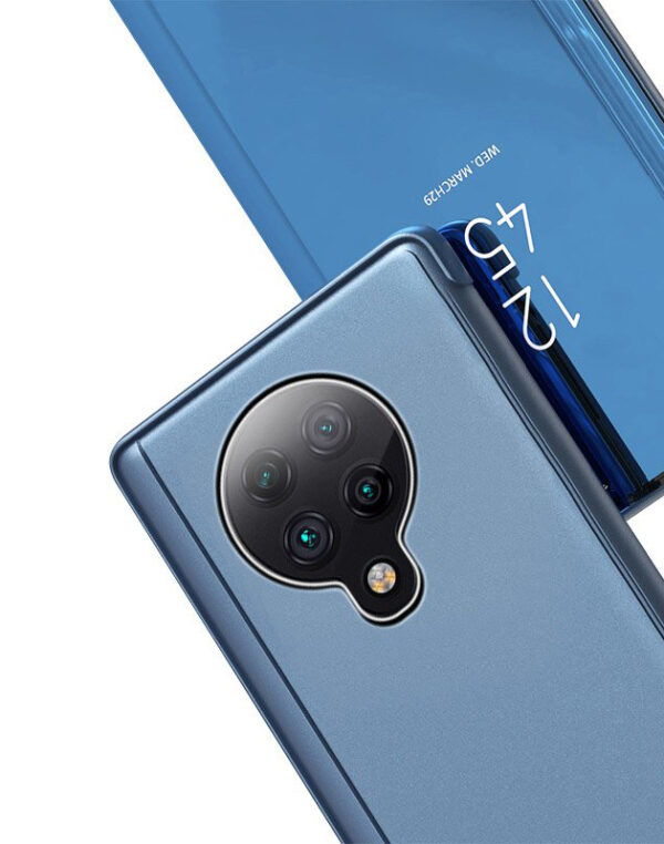 POWERTECH θήκη Clear view MOB-1533 για Xiaomi Poco F2 Pro, μπλε - Image 2