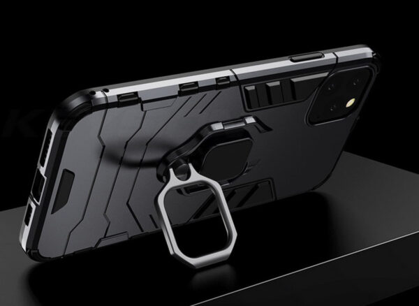 POWERTECH Θήκη Ring Armor MOB-1748 για iPhone 14 Pro, μαύρη - Image 4