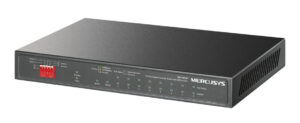 MERCUSYS Desktop Switch MS110GMP, 8x 10/100/1000Mbps PoE+, 2x Gigabit, Ver. 1.0