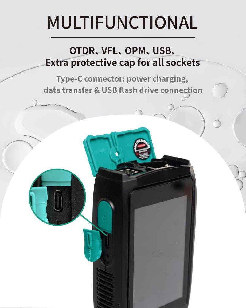 PROSKIT mini OTDR tester καλωδίων οπτικής ίνας MT-7620 με οθόνη αφής - Image 3