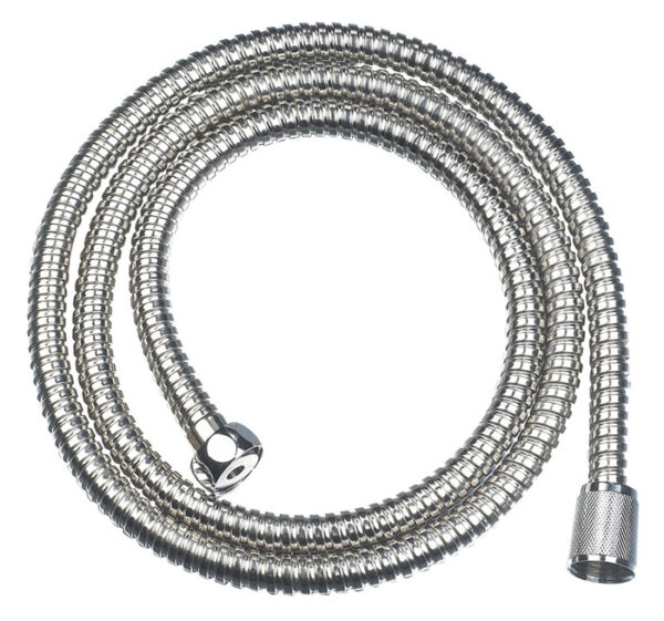 BRUNO σπιράλ ντους P2565-SPIRAL, ανοξείδωτο ατσάλι, 1.5m, ασημί