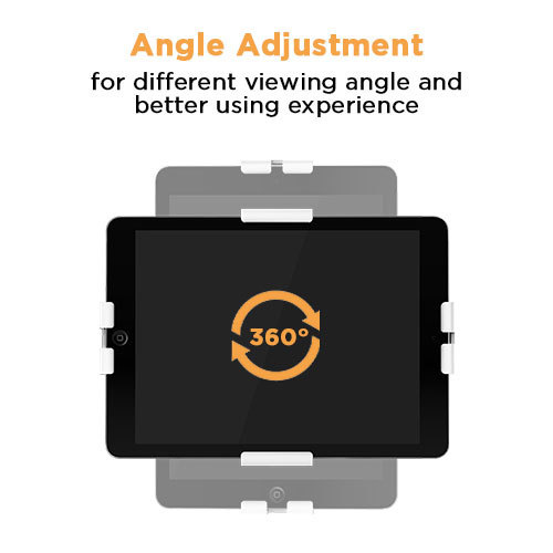 BRATECK επιτραπέζια βάση tablet PAD33-03, αντικλεπτική, 7.9-11", μαύρη - Image 2