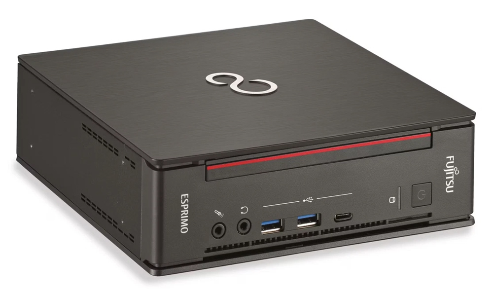 FUJITSU PC ESPRIMO Q958 USFF, Refurbished Grade A Repainted, i3-9100T, 8/256GB SSD, FreeDOS