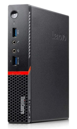 LENOVO PC ThinkCentre M700 Micro, Refurbished Grade A Repainted, i5-6400T, 8/256GB SSD, WiFi, FreeDOS
