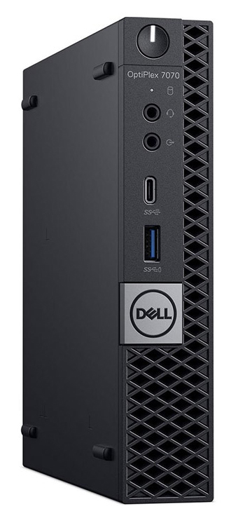 DELL PC OptiPlex 7070 Micro, Refurbished Grade A Repainted, i3-9100, 8/256GB M.2, FreeDOS