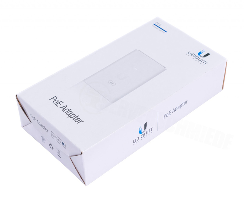 UBIQUITI PoE adapter POE-24-24W-G-WH, 24VDC, 24W, Gbit - Image 3
