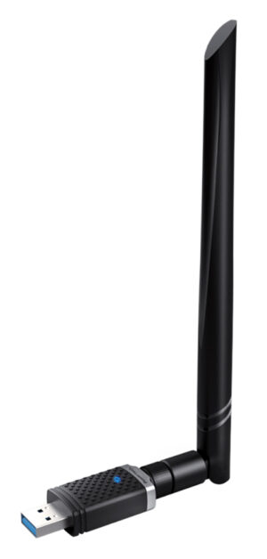 POWERTECH ασύρματος USB αντάπτορας δικτύου PT-1132, 1300Mbps, 2.4/5GHz