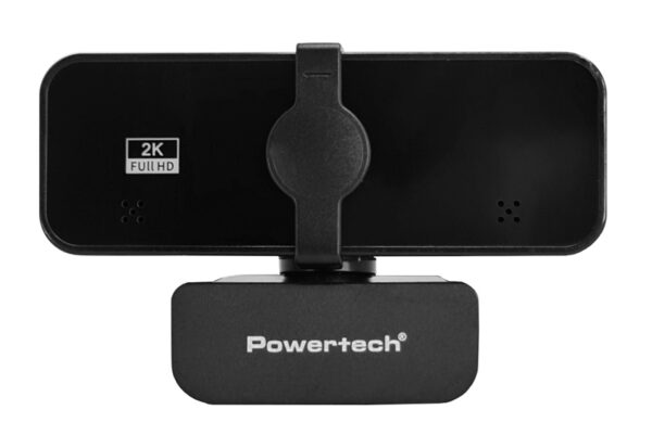 POWERTECH web camera PT-1291, 5MP, 2K Quad HD, αυτόματη εστίαση, 1.5m, μαύρη - Image 2