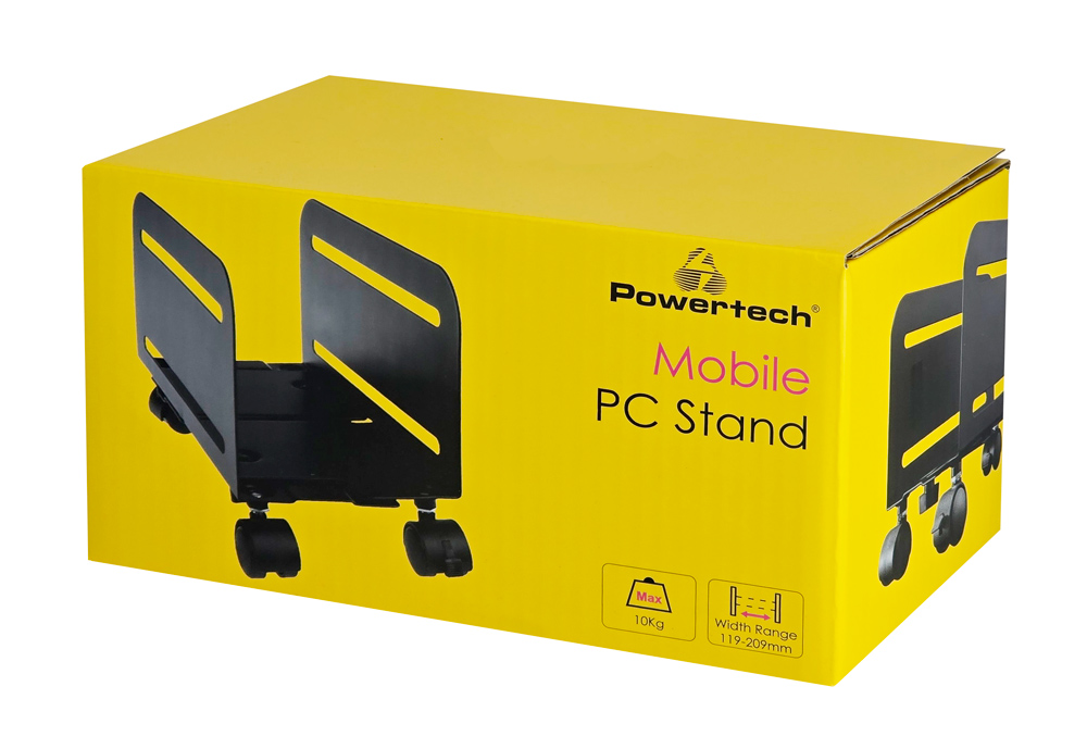 POWERTECH βάση PC PT-1329 με ροδάκια, universal, μεταλλική, έως 10kg - Image 6