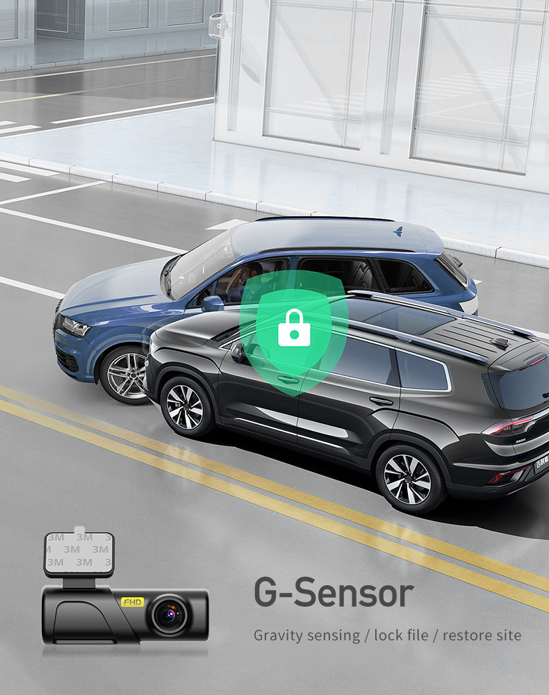 POWERTECH smart κάμερα αυτοκινήτου PT-1332, 1080p, WiFi - Image 3