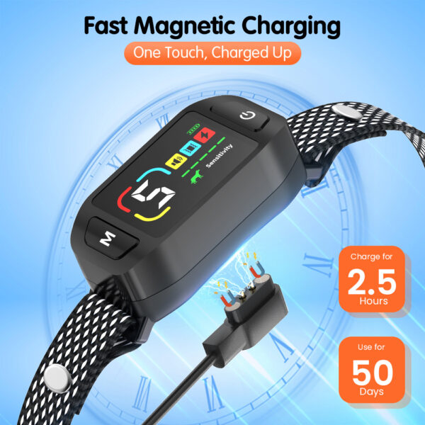 POWERTECH ηλεκτρικό κολάρο εκπαίδευσης σκύλου PT-1396 για αποτροπή γαυγίσματος - Image 3