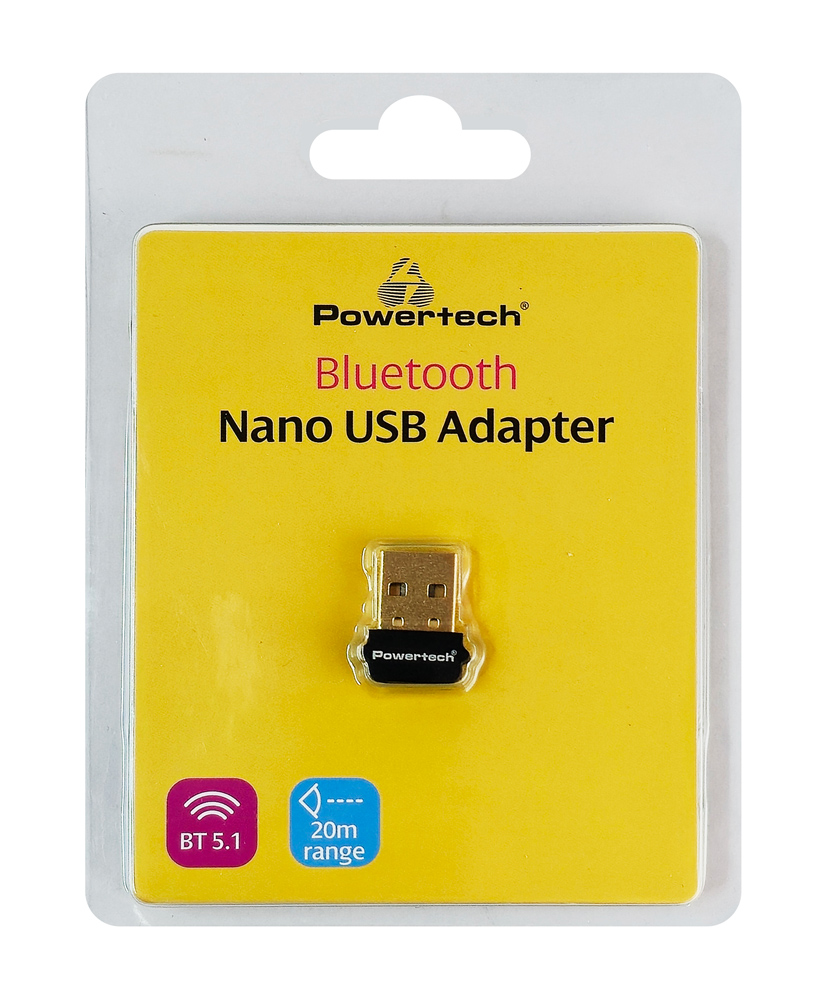 POWERTECH USB Bluetooth 5.1 αντάπτορας PT-1452 με εμβέλεια έως 20m - Image 3
