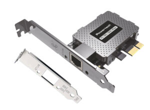 POWERTECH κάρτα επέκτασης δικτύου PCIe σε RJ45 PT-1453, 1000Mbps