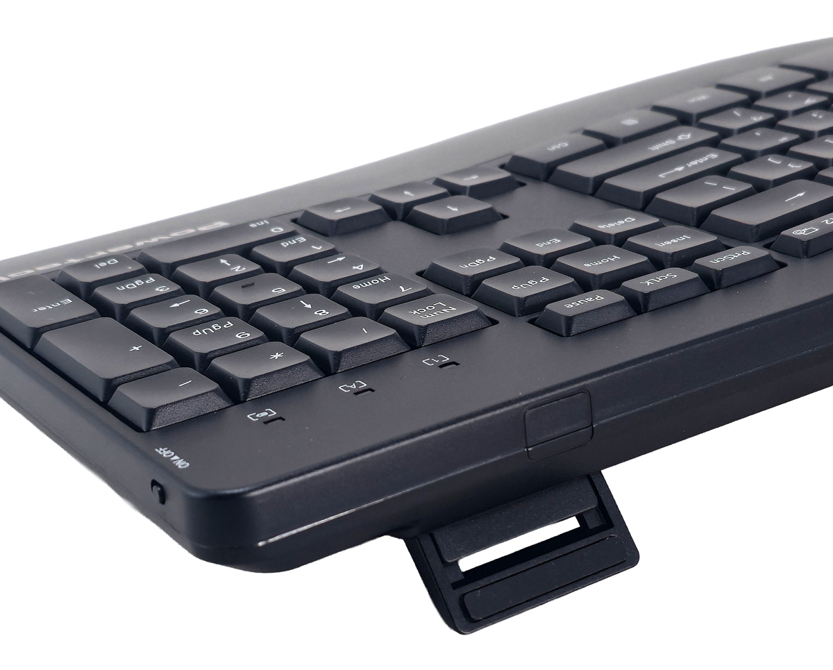 POWERTECH set ποντίκι & πληκτρολόγιο PT-1490, 2.4GHz & Bluetooth, μαύρο - Image 3