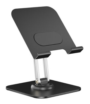 POWERTECH επιτραπέζια βάση για tablet PT-1494, foldable, μαύρη