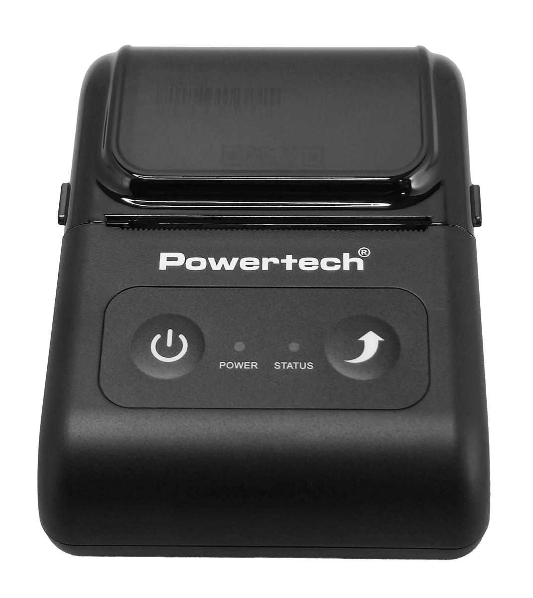 POWERTECH φορητός θερμικός εκτυπωτής αποδείξεων PT-1508, USB-C/Bluetooth, μαύρος - Image 3