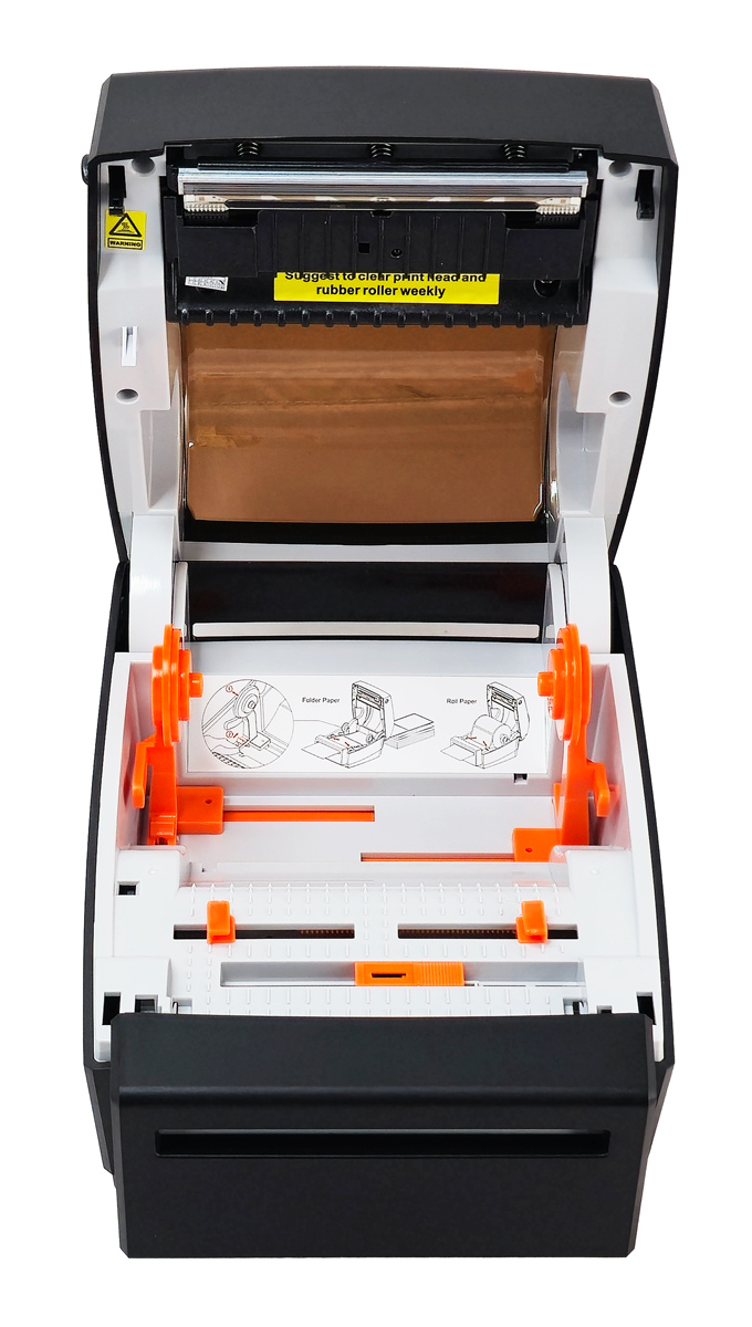 POWERTECH θερμικός εκτυπωτής ετικετών PT-1510, USB/Ethernet/Serial, μαύρος - Image 2