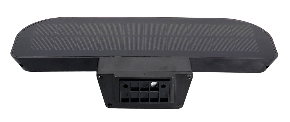 POWERTECH LED ηλιακό φωτιστικό PT-1516 με αισθητήρα κίνησης, 6W, 2000mAh, μαύρο - Image 2