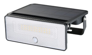 POWERTECH LED ηλιακό φωτιστικό PT-1518 με αισθητήρα κίνησης, 12W, 3600mAh, μαύρο