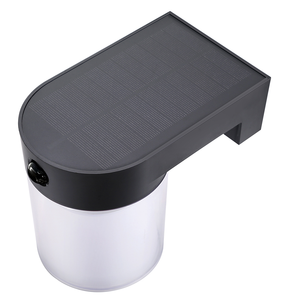 POWERTECH LED ηλιακό φωτιστικό PT-1520 με αισθητήρα κίνησης, 4W, 2000mAh, μαύρο