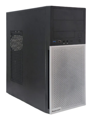 POWERTECH PC Case PT-1563 με 550W PSU, ATX Midi, 376.6x175x408.5mm, μαύρο