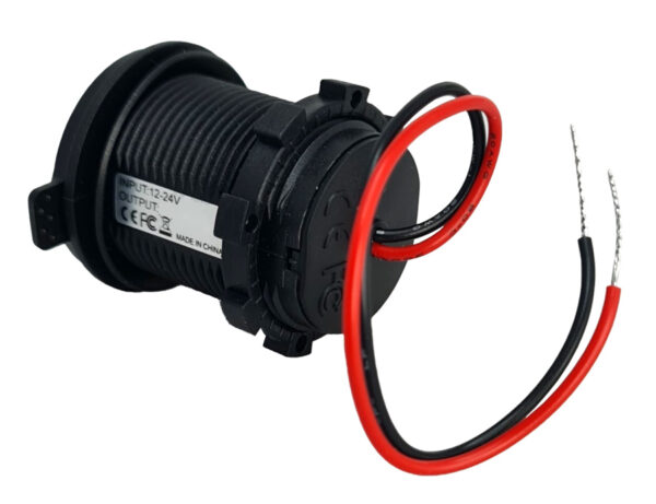 POWERTECH πρίζα USB για σκάφη & οχήματα PTL-005, USB/USB-C 36W, με οθόνη - Image 5