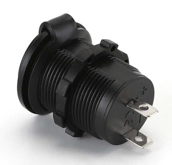 POWERTECH πρίζα αναπτήρα για σκάφη & οχήματα PTL-010, μπλε LED, 12V - Image 4