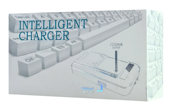 POWERTECH φορτιστής μπαταρίας κινητών QC64 με οθόνη, USB, μαύρος - Image 6