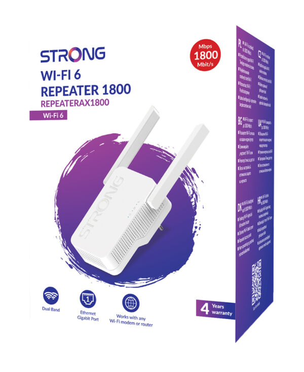 STRONG WiFi Extender REPEATERAX1800, WiFi 6, 1800Mbps - Image 10