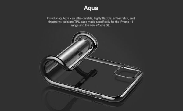 ROCKROSE θήκη Aqua για iPhone 12 mini, μαύρη - Image 4