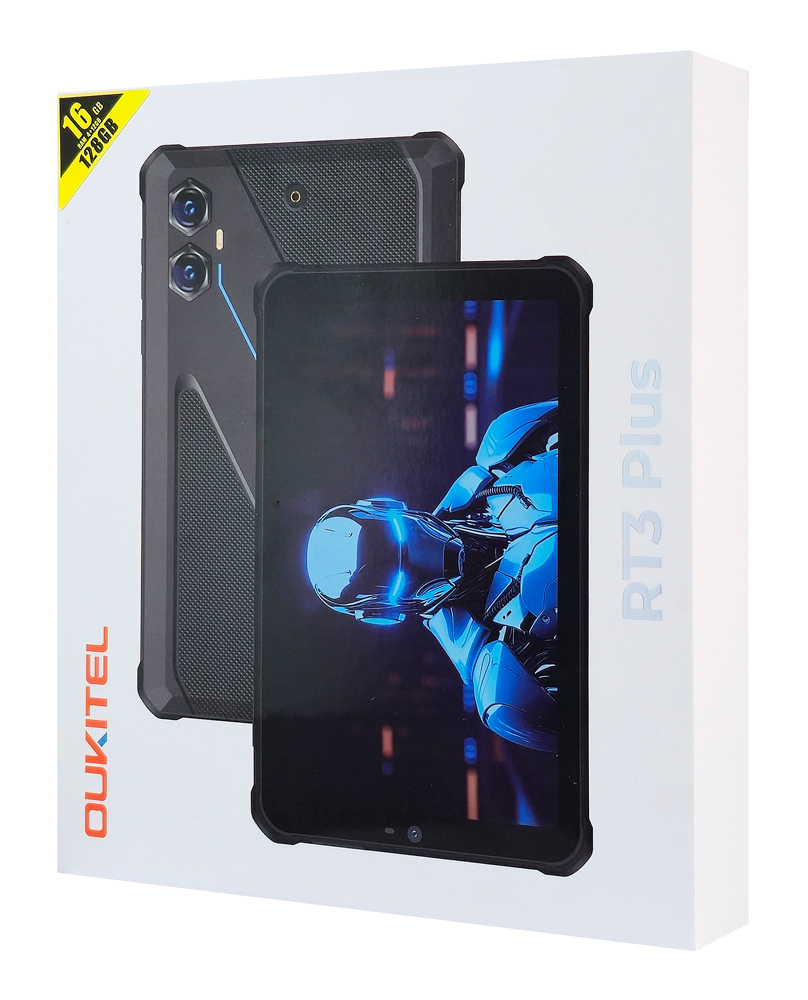OUKITEL tablet RT3 Plus, 8", 4/128GB, 4G, 11000mAh, IP68/IP69K, μαύρο - Image 6