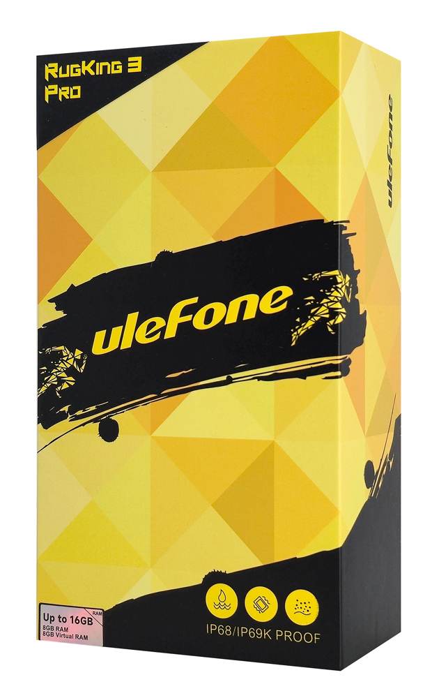 ULEFONE smartphone RugKing 3 Pro, 6.56", 8/128GB, 5700mAh, IP68/IP69K, μαύρο - Image 8