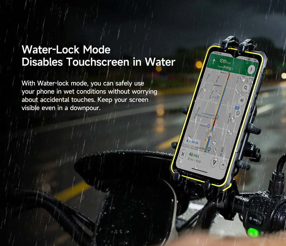 ULEFONE smartphone RugKing 3 Pro, 6.56", 8/128GB, 5700mAh, IP68/IP69K, μαύρο - Image 12