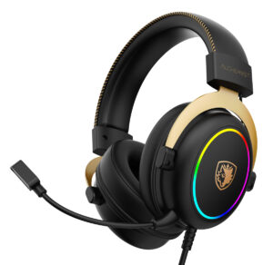 SADES gaming headset Alchemist, USB σύνδεση, 50mm, V7.1 surround, ENC, RGB, multi-platform, μαύρο