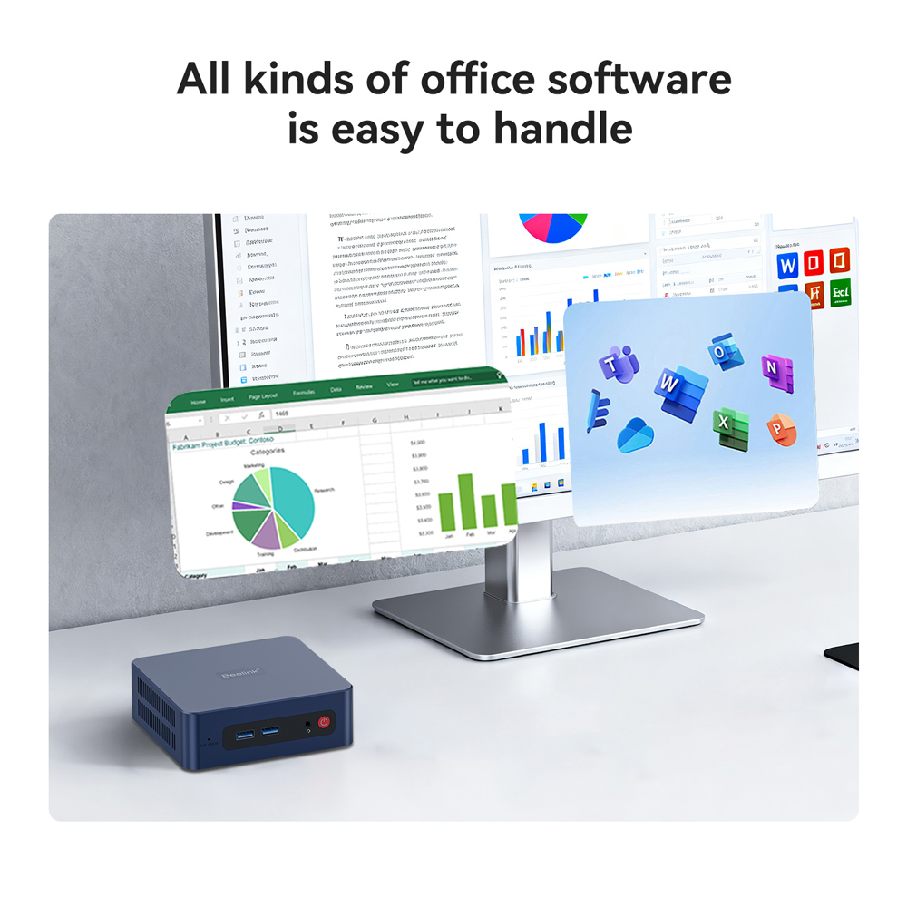 BEELINK mini PC SER3, AMD 3200U, 16GB, 500GB M.2, Windows 11 Pro - Image 6