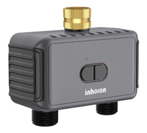 INHOCON smart προγραμματιστής ποτίσματος SGW08W, 2 θέσεων, WiFi, IP55
