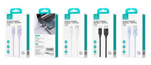 USAMS καλώδιο USB-C σε USB US-SJ619, 15W, 1m, μαύρο - Image 5