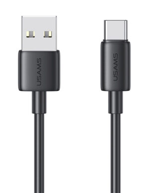 USAMS καλώδιο USB-C σε USB US-SJ708, 18W, 480Mbps, 1m, μαύρο