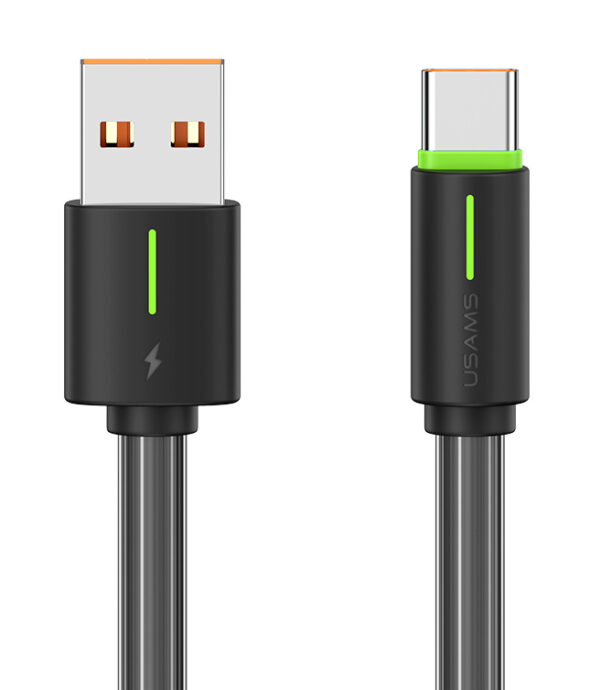 USAMS καλώδιο USB-C σε USB US-SJ732, 18W, 480Mbps, 1m, μαύρο