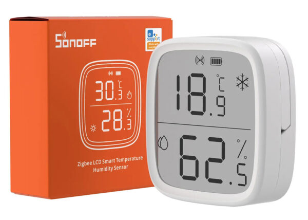 SONOFF smart smart θερμόμετρο & υγρασιόμετρο SNZB-02D, LCD, ZigBee - Image 2