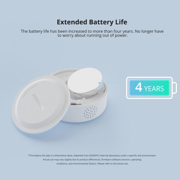 SONOFF smart αισθητήρας θερμοκρασίας & υγρασίας SNZB-02P, ZigBee - Image 6